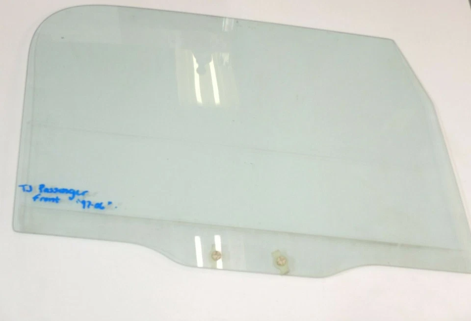Jeep Wrangler TJ 97-06 Passenger Right Front Door Window Glass FREE SHIPPING Foto 2 de 2