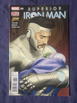 SUPERIOR IRON MAN #6 (MARVEL 2014) BAGGED & BOARDED