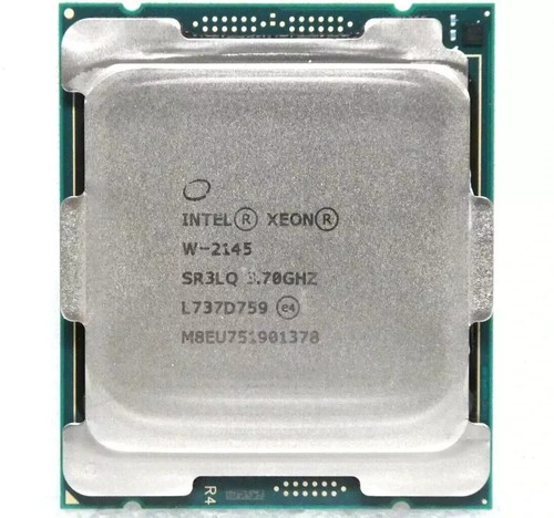 Intel Xeon 8-Core W-2145 3.70GHz LGA2066 SR3LQ 11MB Processor CPU