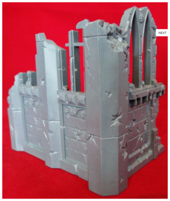 Ruined Building Scenery from Warhammer 40.000 3rd Edition boxed set (A) RARE