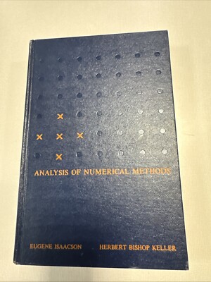 The Analysis of Numerical Methods