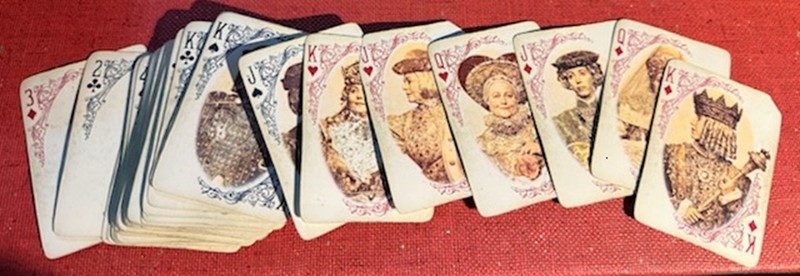 Vintage Virginia Slims Cigarettes Playing Cards deck complete BUT ROUGH
