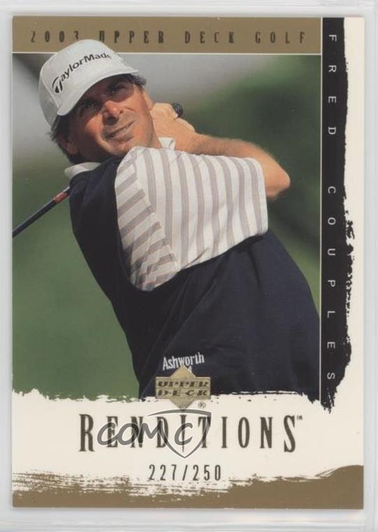 2003 Upper Deck Renditions Gold /250 Fred Couples #34 0c37