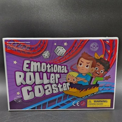 STORM Program Purple Emotional Roller Coaster Anger Management Game Kids Therapy