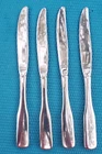 4-Oneida Community Cimarron stainless DINNER KNIVES 9 1/8" EXQUISITE!