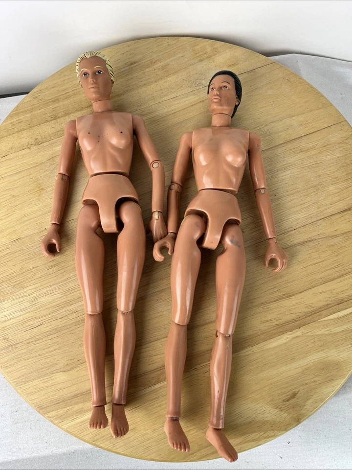 Lote DE COLECCIÓN de 2 Figuras de Acción GI Joe Jane seminuevas sin Ropa Pelo Rubio Oscuro Foto 3 de 4