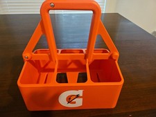 GATORADE Sport Water Squeeze 6 Pack 32 oz Bottle Carrier Holder Case Caddy NEW