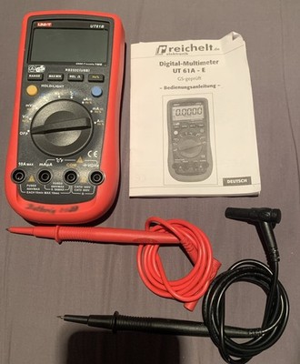 Multimeter Digital  von REICHELT UNI-T /UT 61B  / Gebraucht 