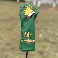 Donald Trump  Mr.President  Golf Driver 1W Headcover - Premium PU Leather