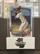 2025 Bowman Chrome Mojo Refractor Elian De La Cruz (1st) #BCP-249 Diamondbacks