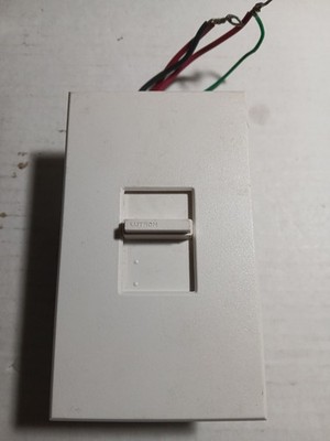 LUTRON NOVA NT-603P-WH 3-WAY PRESET LIGHTING DIMMER PUSH + SLIDE 120VAC 600W