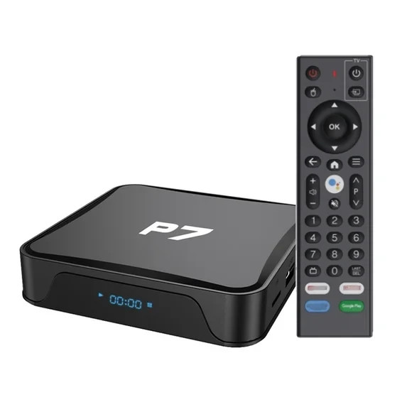 P7 Android 8K 2GB/16 GB- TV box with Several Apps: Sports,Movies