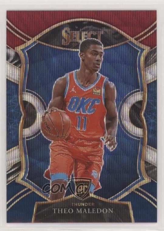 2020-21 Panini Select Concourse Tri-Color Prizm Theo Maledon #94 fm0