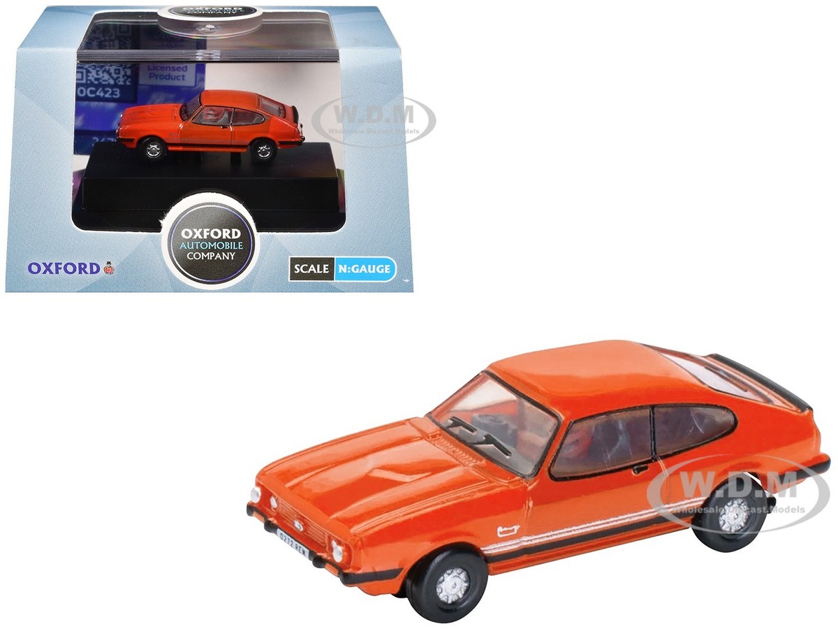 FORD CAPRI MK3 RHD SEBRING RED 1/148 (N) SCALE DIECAST MODEL BY