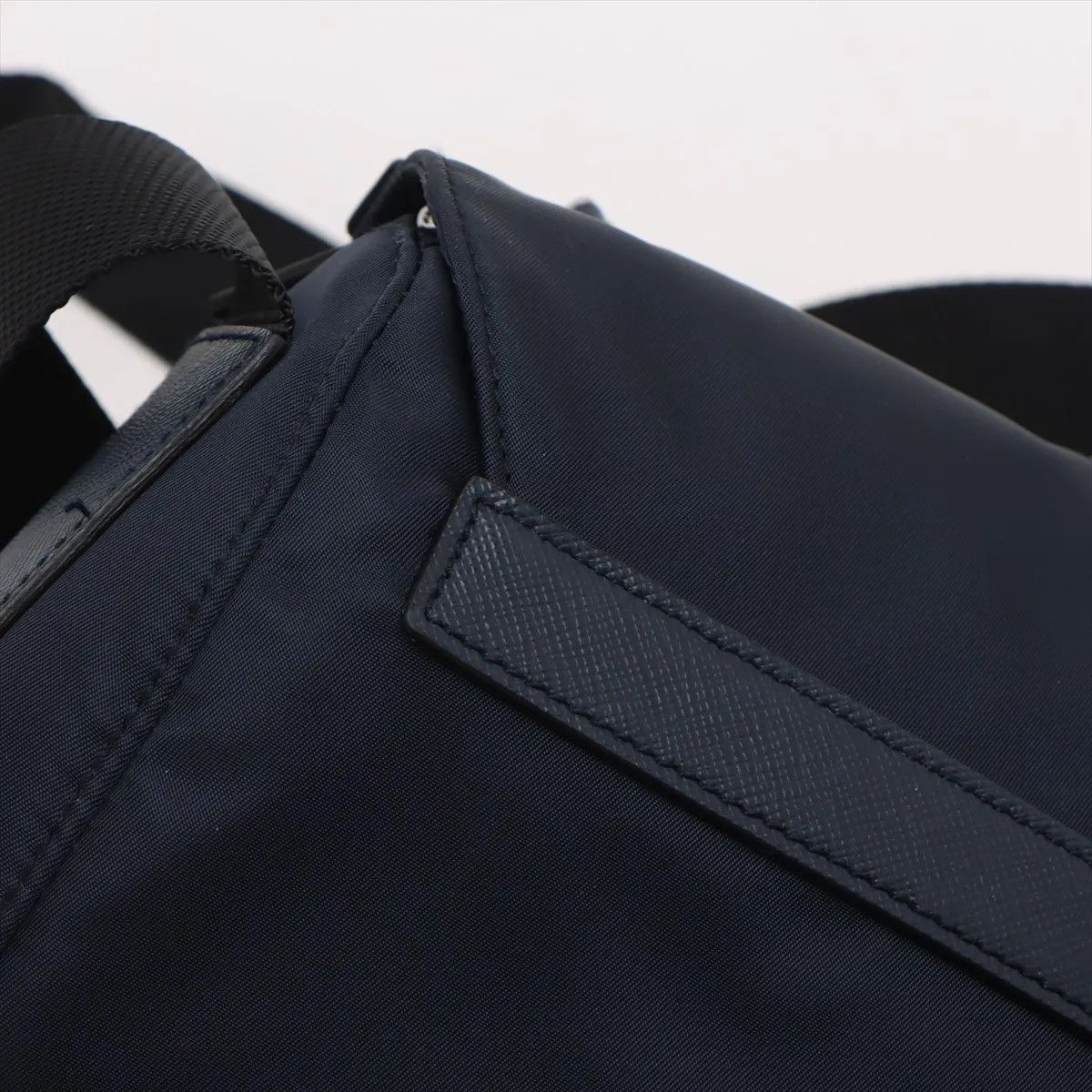 Prada Tessuto Nylon Shoulder bag Navy Blue thumbnail 15