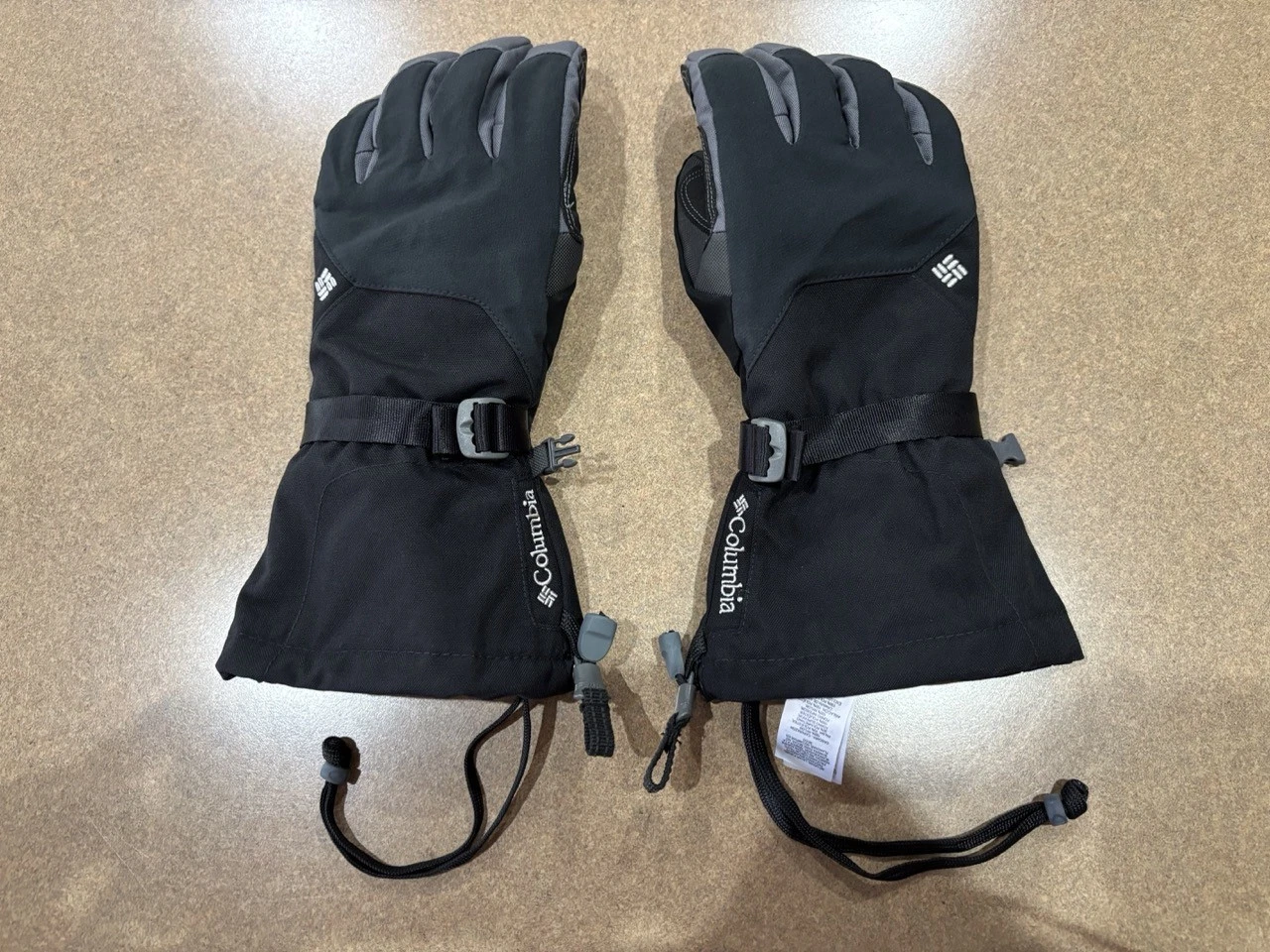 Columbia Men’s Inferno Range Gloves - Black - Size Medium - OutDry Waterproof