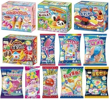 Popin Cookin 12 Assort  Educative DIY Gummy Candy Kit Kracie Made in Japan