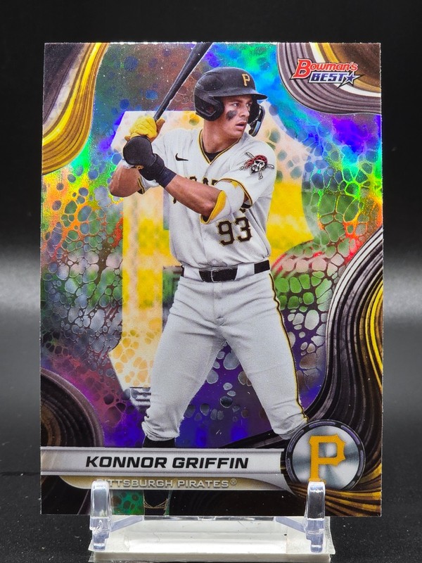 2024 Bowman's Best - Top Prospects Konnor Griffin #TP-25 Refractor (RC)