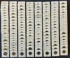 US BUFFALO  5 CENT NICKEL CLEARANCE 160 COIN LOT DATED 1936 AND 1937