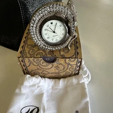 Brighton Later Gator Clock Works New Battery W/Box **RETIRED**