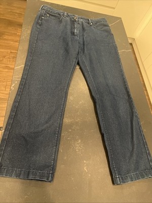 Escada Women s Jeans midrise Trouser Cut 42 Shimmer Large 14 $550!