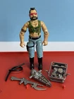 1985 Vintage Hasbro Gijoe Dreadnok Ripper Action Figure Complete