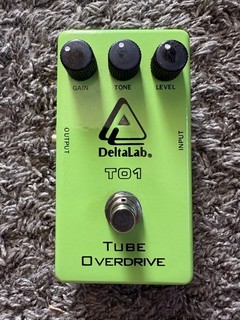 DeltaLab TO1 Tube Overdrive Analog Effects Pedal for Electric Guitar