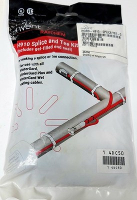 SEALED BAG NVENT RAYCHEM WGRD H910 SPLICE TEE-G H910 SPLICE AND TEE KIT 4DC50