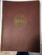 Shell Oil Co. Service Station Road Maps in Book Form for District Reps.
