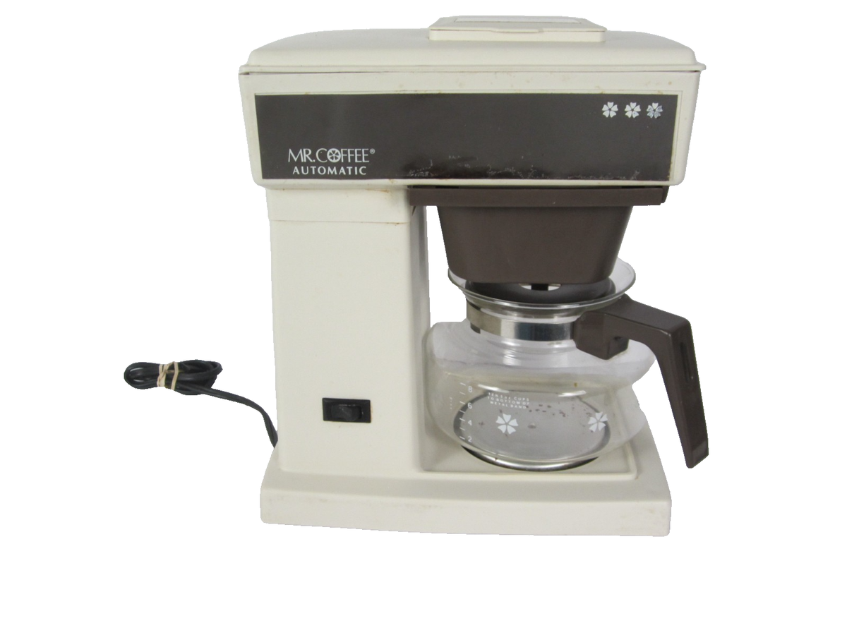 Vintage 1980s Mr. Coffee CM-1Z Automatic Coffee Maker Beige Tested