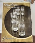 Vintage Circleware Duchess Collection lloz Highball Floral Gold Pattern Set