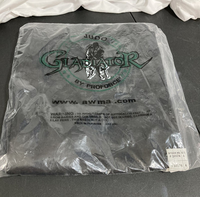 New Proforce Gladiator Judo Pants Black Size 4 (5'11'' 185 lbs.)