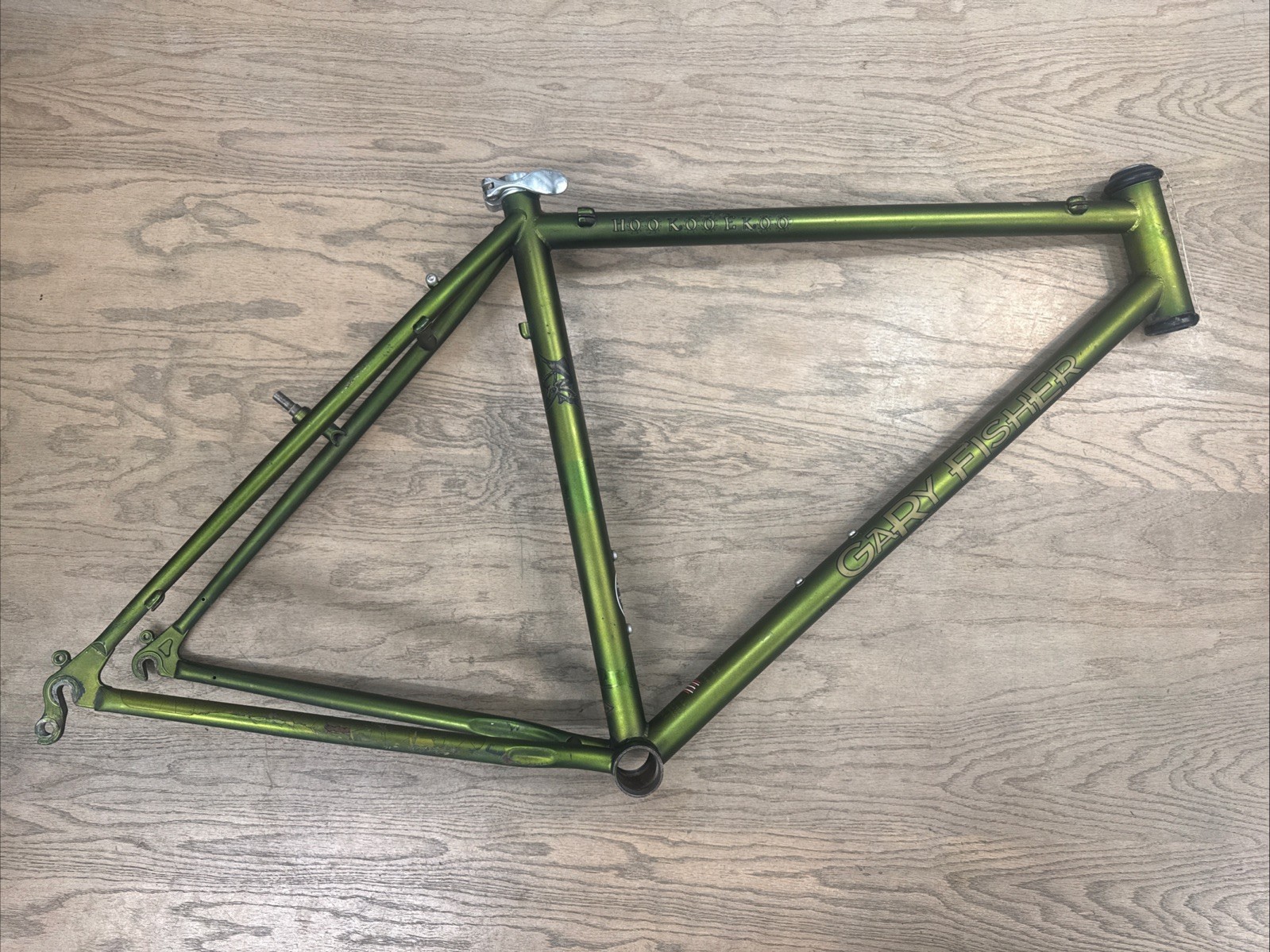 Gary Fisher 1996 Hoo Koo E Koo Steel Mountain Bike Frame 26” Made in USA 19.5” L