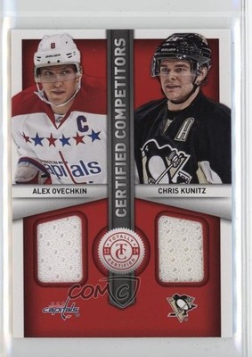 2013-14 Totally Certified Red Alex Ovechkin Chris Kunitz #CC-OK 1t2y