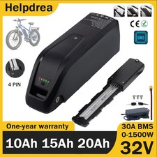 36V 10Ah 15Ah 20Ah Hailong Ebike Battery Lithium Pack For 1500W Motor 30A BMS