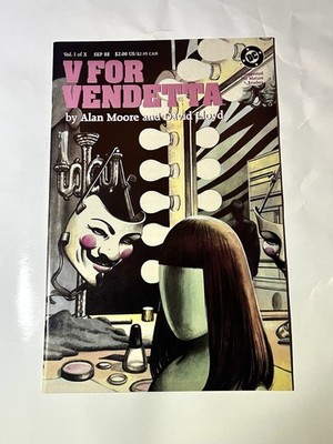 V for Vendetta #1 (DC Comics September 1988) - VF/NM!