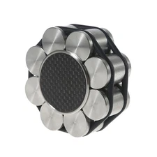 for LP Vinyl Part Stainless Steel Turntable Disc Stabilizer for Record Pla