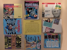 NES Lot - Super Glove Ball - Greg Norman's Golf Power - Vegas Dream - CIB