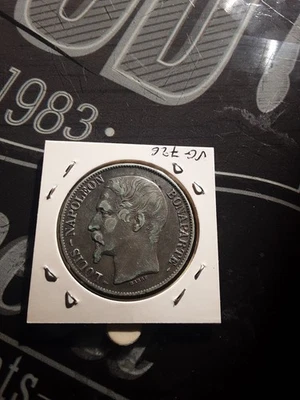 Napoléon III Tête Nue 5 francs 1852 A TTB - Photo 1/2