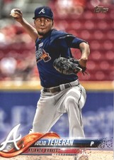 2018 Topps #387 Julio Teheran - BB