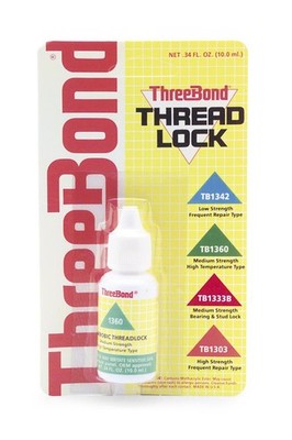 Three fits Bond  1360A50C Medium Hi Temperature Thread Lock - 50 ml
