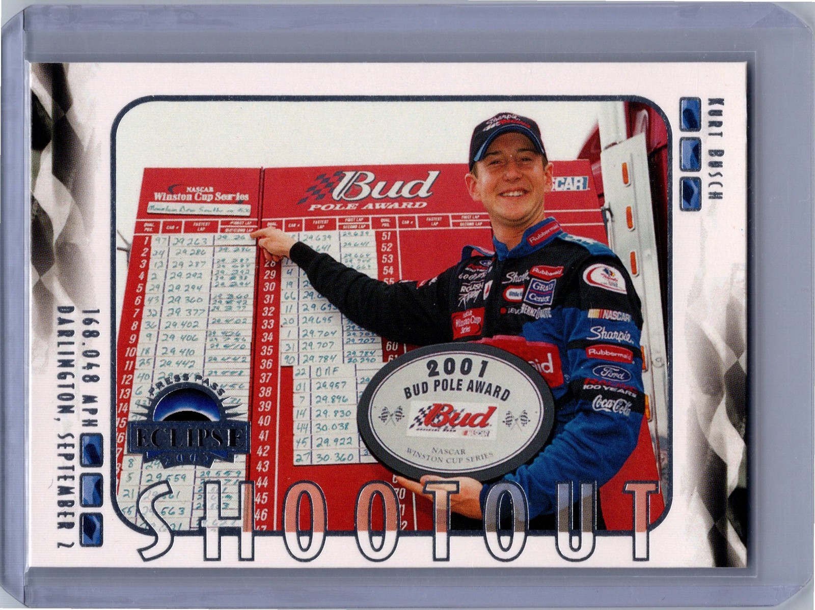 2002 Press Pass Eclipse #49 Kurt Busch NM+