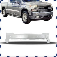 For 2019 2020 2021 2022 Chevy Silverado 1500 Steel Front Bumper W/ Sensor Holes