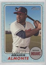 2017 Topps Heritage High Number Blue Border Abraham Almonte #570 h5t
