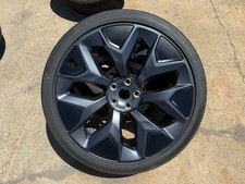 1x ONLY ONE -  OEM Tesla Model X 22” Machina Wheel Rim Continental 100% tread