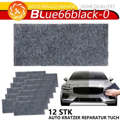12-Stück Reparatur Nano Sparkle Tuch Für Auto Kratzer Entfernen Mehrzweck