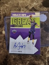 🏀Auto 2016 Panini Hoops Anthony Davis autograph Great Significance New Orleans