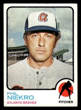 1973 Topps Baseball Phil Niekro #503 VG - VG/EX Atlanta Braves