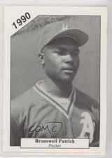 1990 Frank Chong Modesto A's Bronswell Patrick 0w6