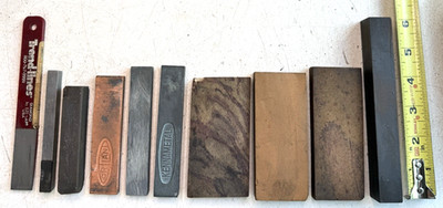 Vintage Used Small Sharpening Stones